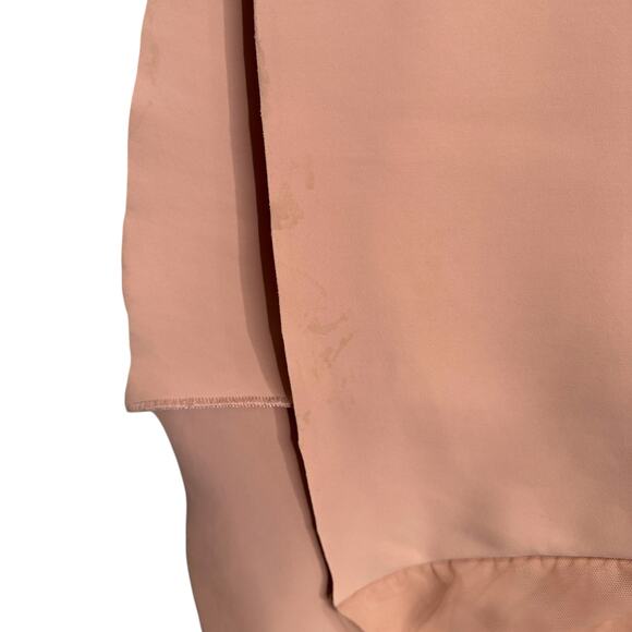 Chiara Boni Size Italian 52 Lady Illusion Maxi Dress Blush Pink Formal‎ Gown - Picture 11 of 13